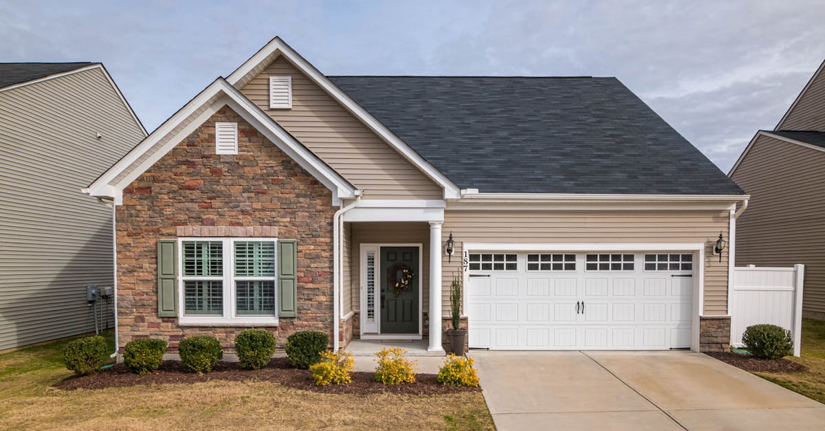 a welcoming suburban family house with a modern facade perfect for residential living