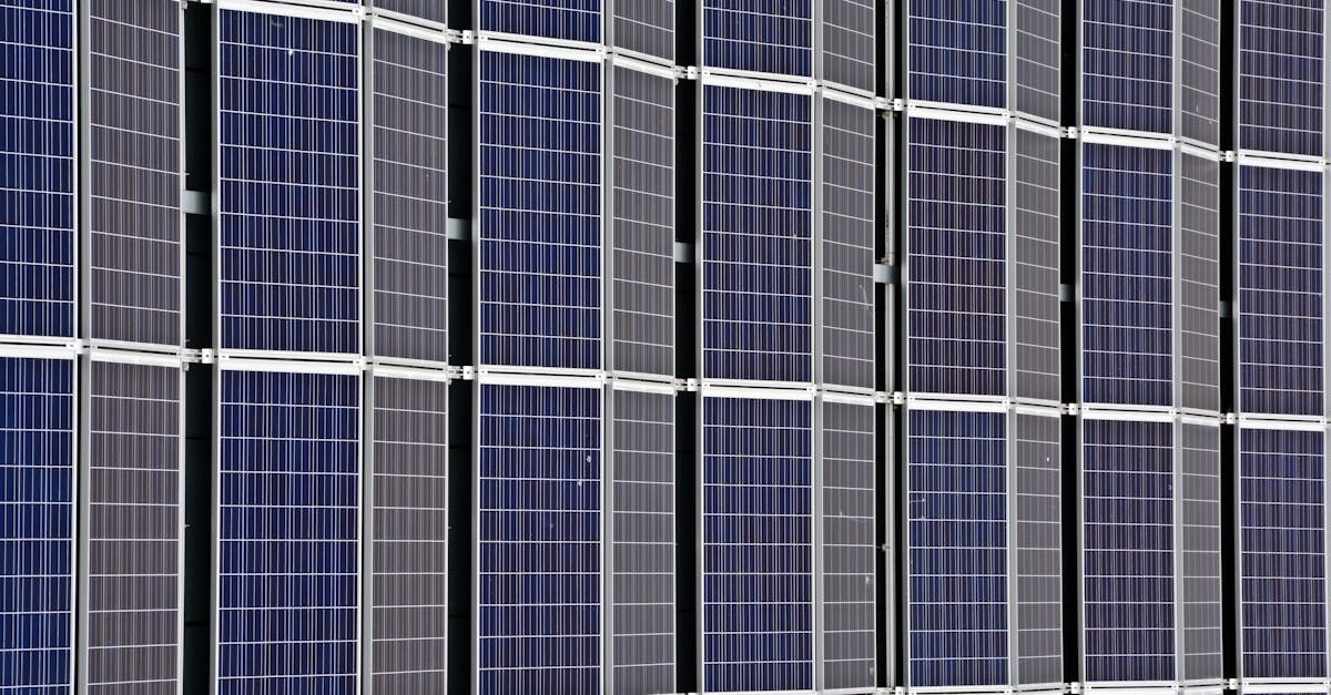 close up of multiple solar panels representing renewable energy and sustainability