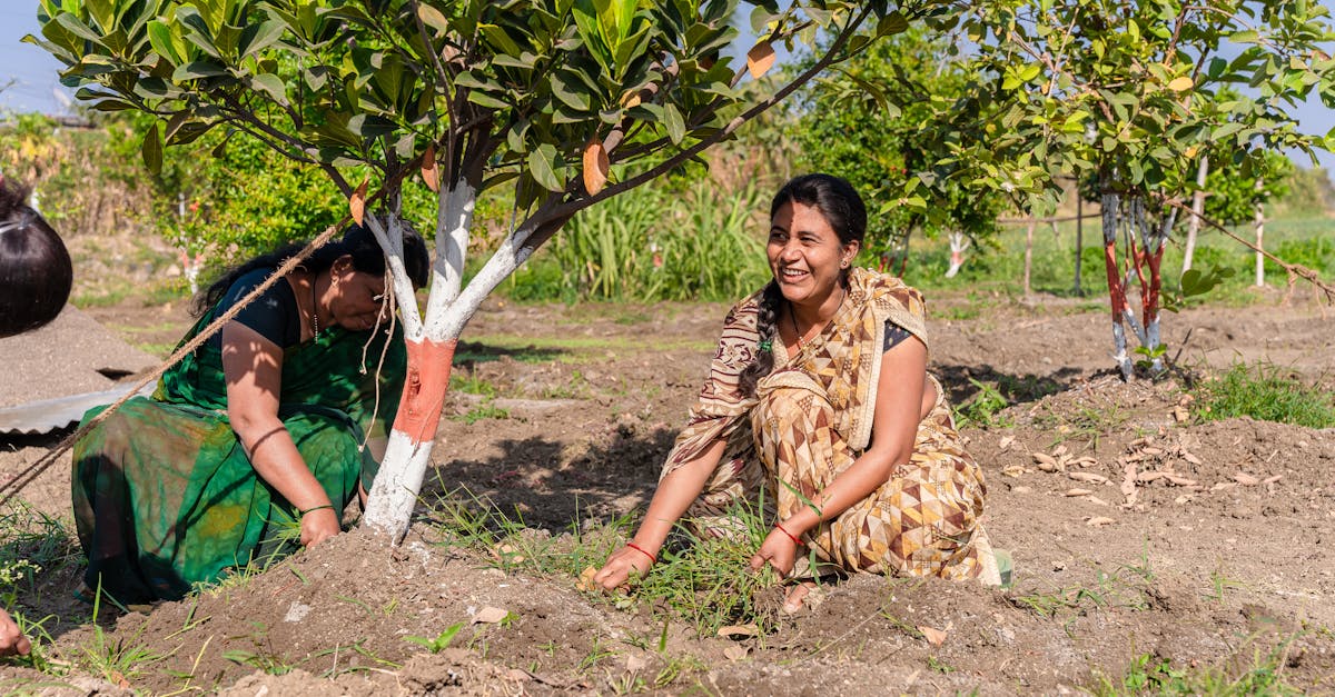 smiling women farmers working on a sunny day in nagpur promoting rural agriculture 1